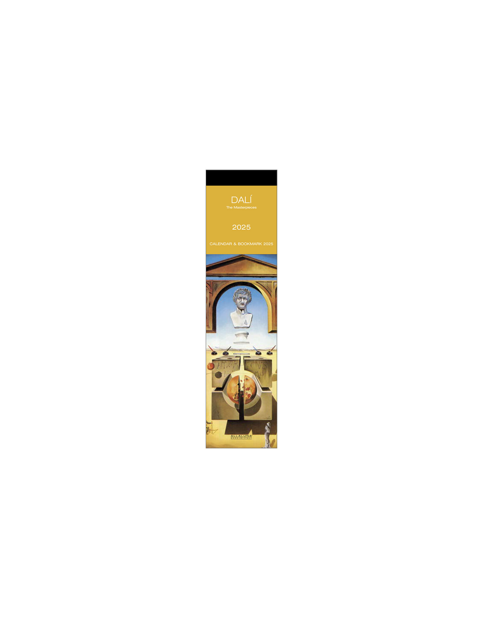 Allaluna 2025 Dalí Bookmark Calendar