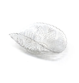 Small Cut Glass Serving Dish