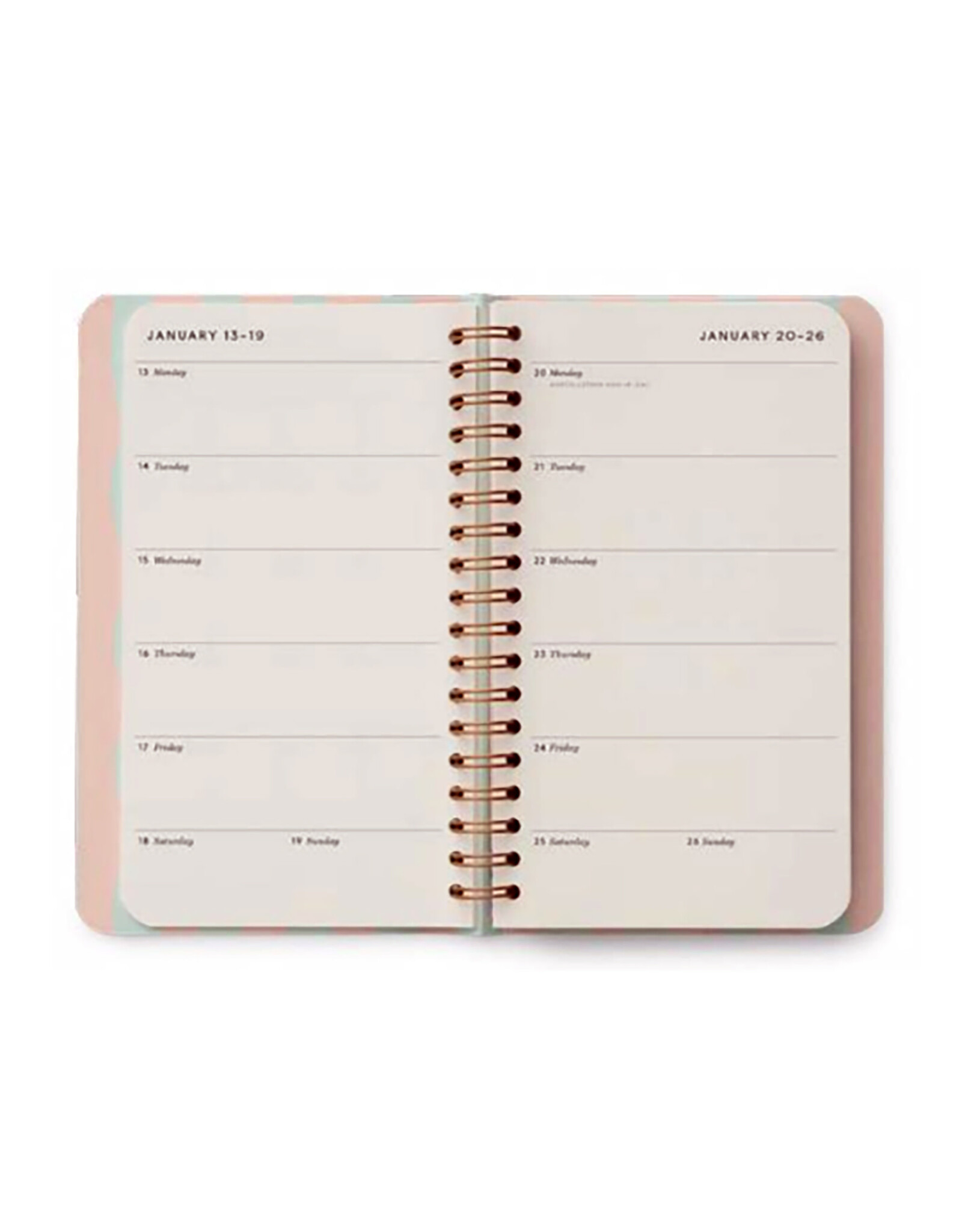 Rifle Paper Co. 2025 Roses 12-Month Spiral Pocket Planner