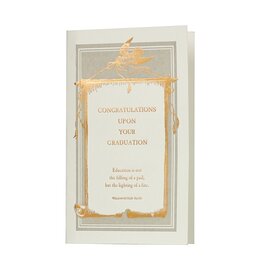 Oblation Papers & Press Upon Your Graduation English Lit Note Card