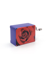 Fridolin Rose Rot Red Rose La Vie en Rose Music Box
