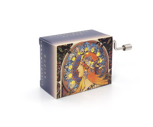 Zodiak Art Nouveau La Vie en Rose Music Box - Copperfield's Gifts