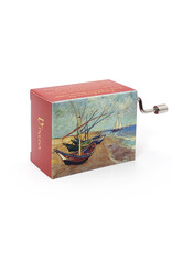 Fridolin Fishing Boats Free as the Wind Van Gogh Music Box
