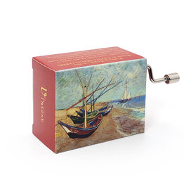 Fridolin Fishing Boats Free as the Wind Van Gogh Music Box