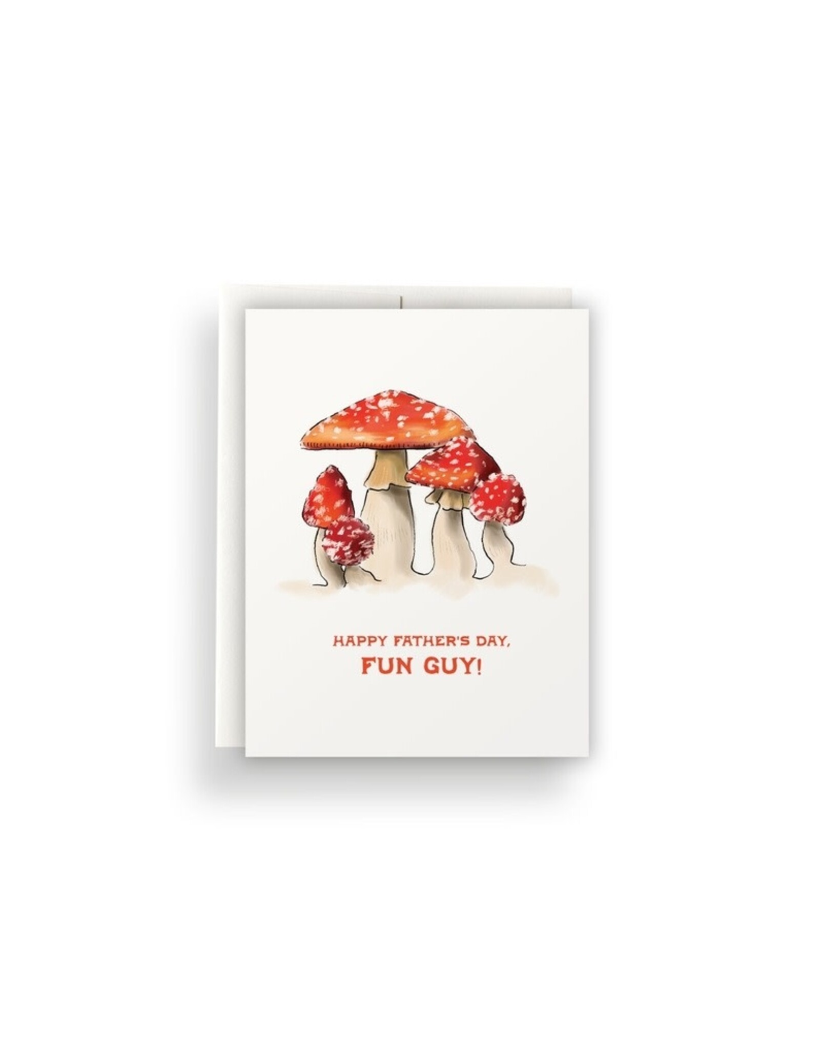 Antiquaria Fun Guy Father's Day A2 Notecard