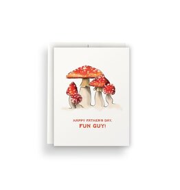 Antiquaria Fun Guy Father's Day A2 Notecard