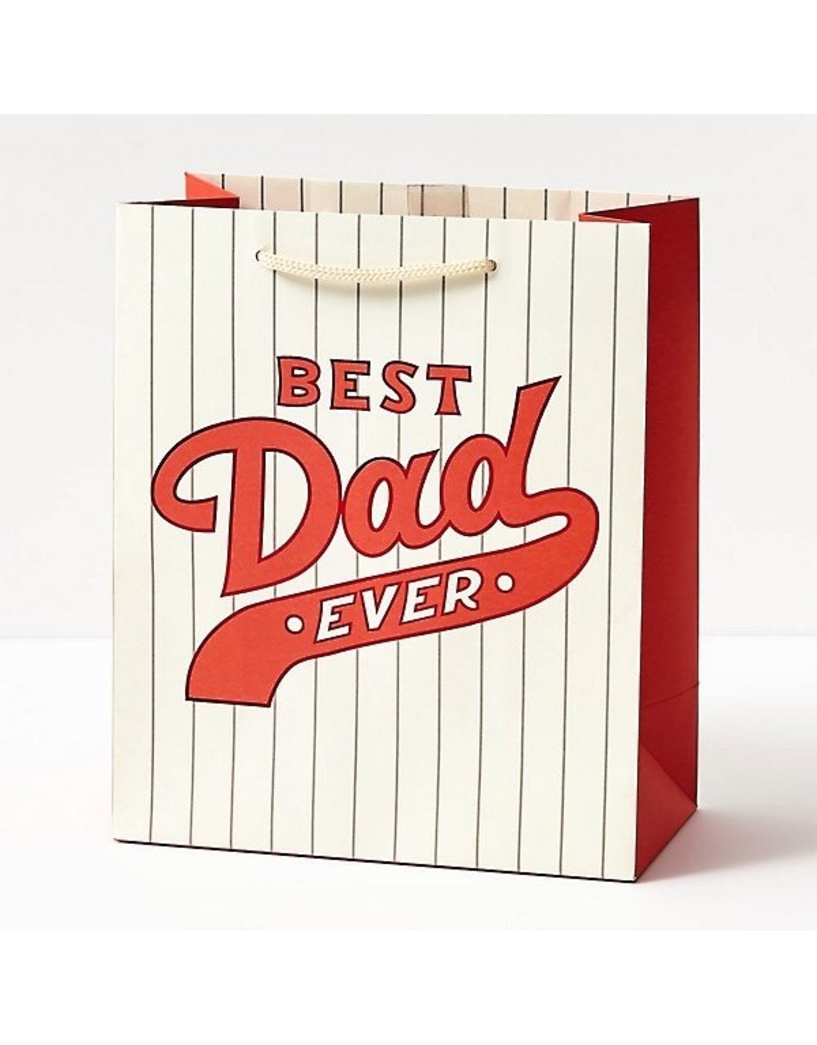 Paper Source Medium Best Dad Ever Baseball Gift Bag