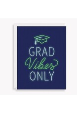 Paper Source Grad Vibes Only Graduation A2 Notecard