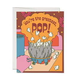 Red Cap Cards Greatest Pop Father's Day A2 Notecard
