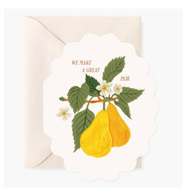 Botanica Paper Co. We Make A Great Pair A2 Notecard
