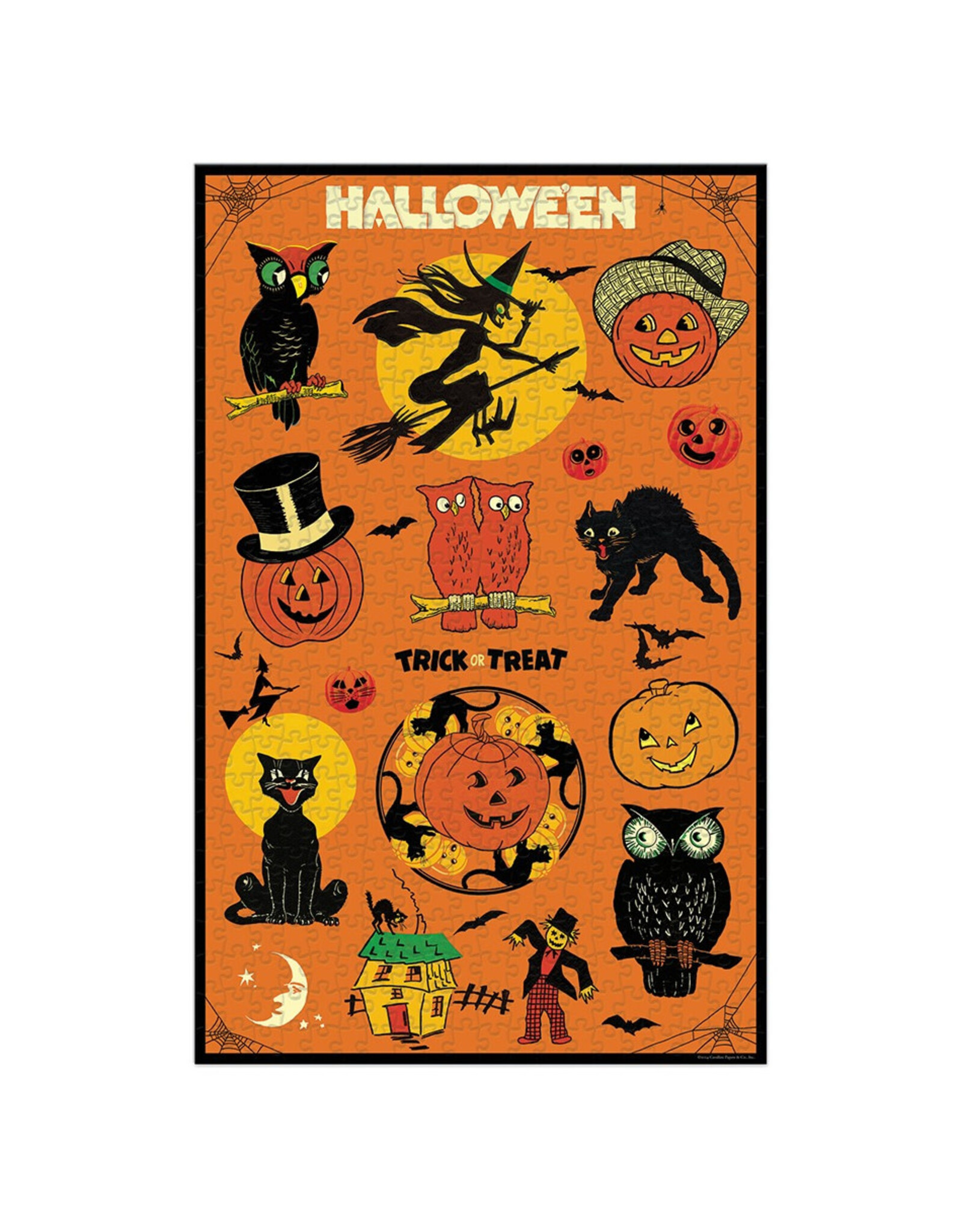 Cavallini Papers & Co. Halloween 500 Piece Puzzle