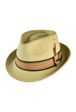 Jaxon Hats, Inc. XXL Ridley Toyo Straw Natural Trilby Fedora Hat