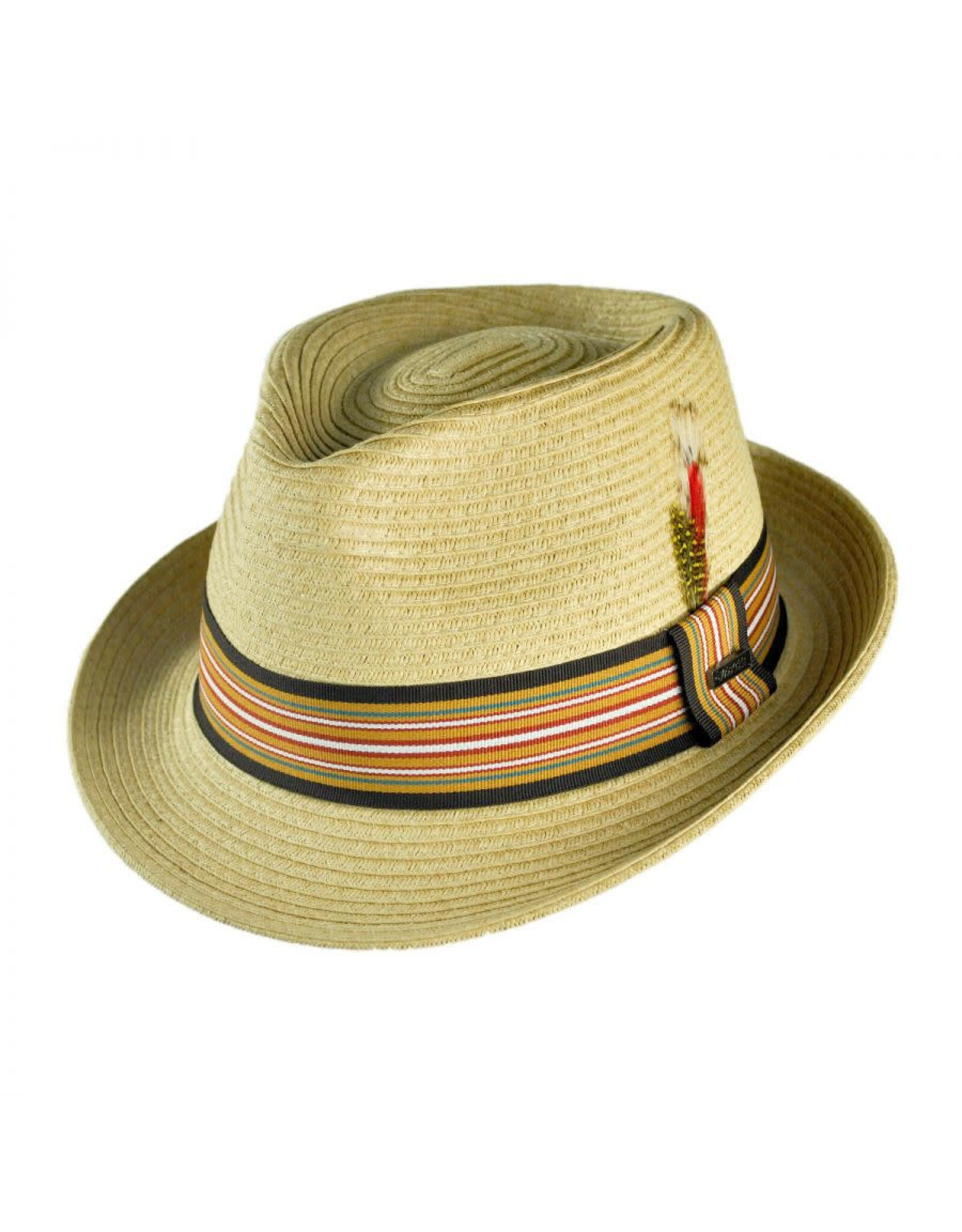 Jaxon Hats, Inc. XXL Ridley Toyo Straw Natural Trilby Fedora Hat