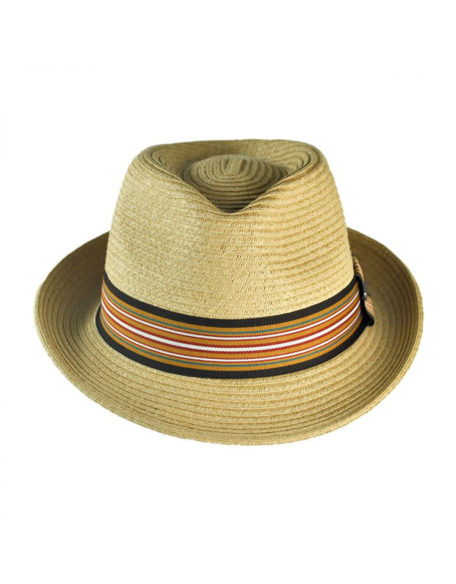 Jaxon Hats, Inc. XXL Ridley Toyo Straw Natural Trilby Fedora Hat