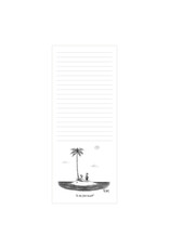 The New Yorker Desert Island New Yorker Cartoon Notepad