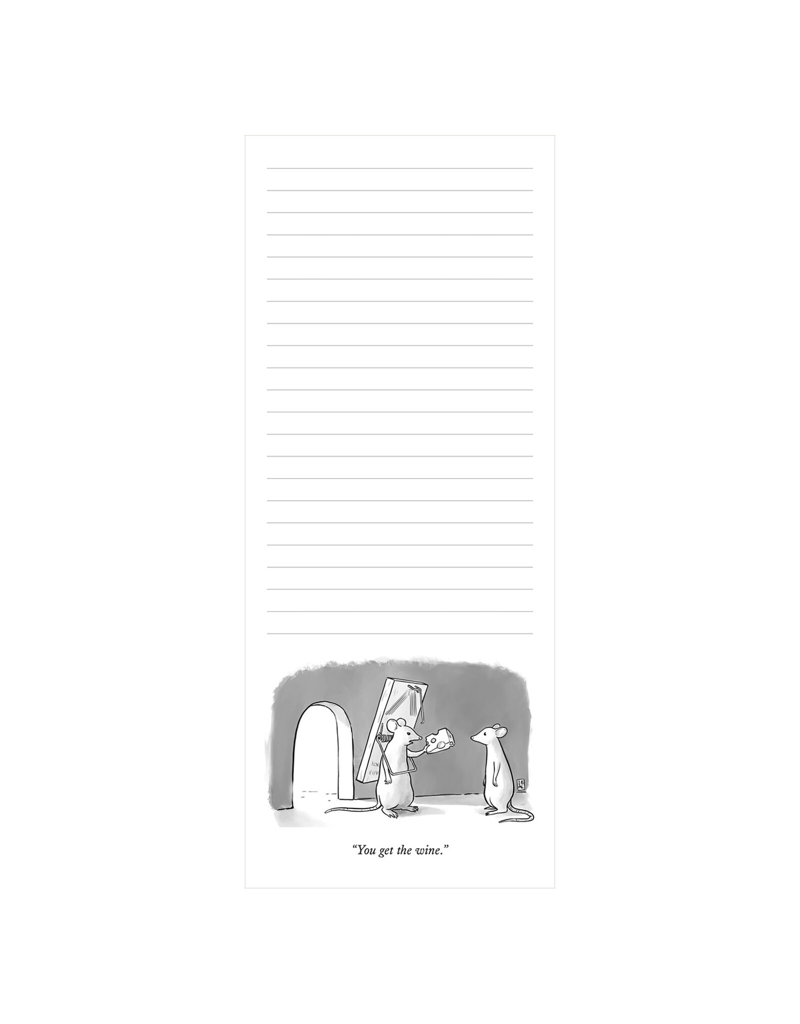 The New Yorker Wine New Yorker Cartoon Notepad