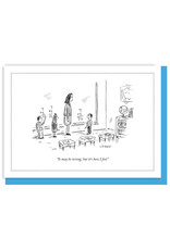 The New Yorker It's How I Feel New Yorker A7 Cartoon Notecard