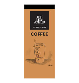 The New Yorker Coffee New Yorker Cartoon Notepad