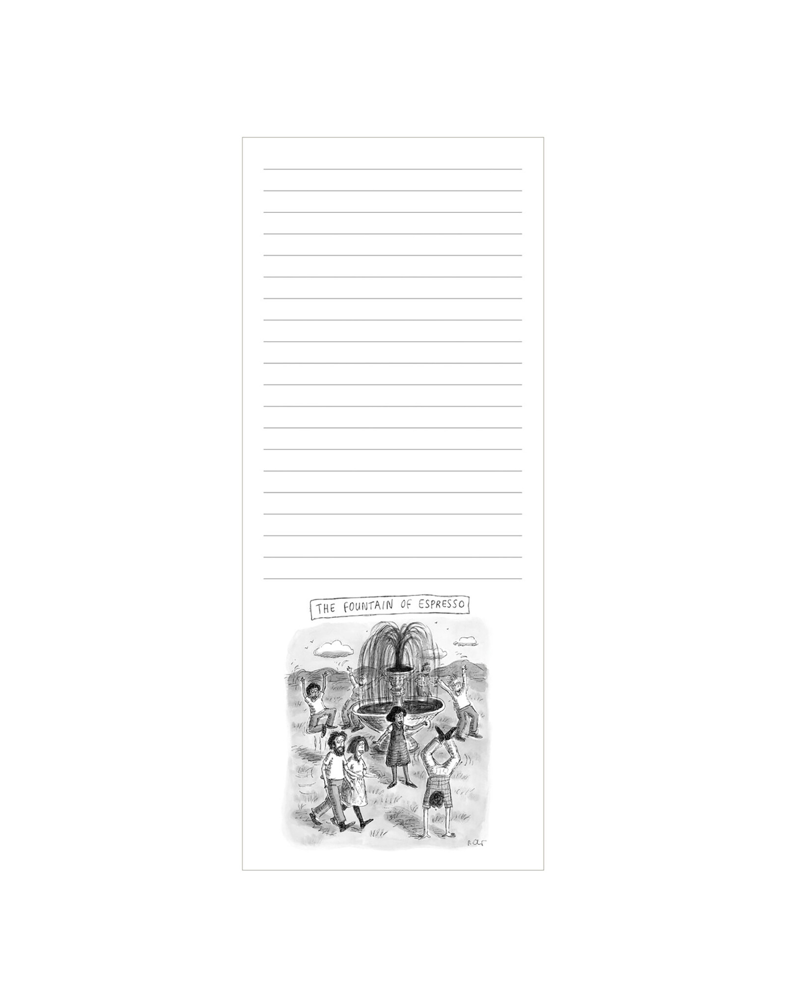 The New Yorker Coffee New Yorker Cartoon Notepad