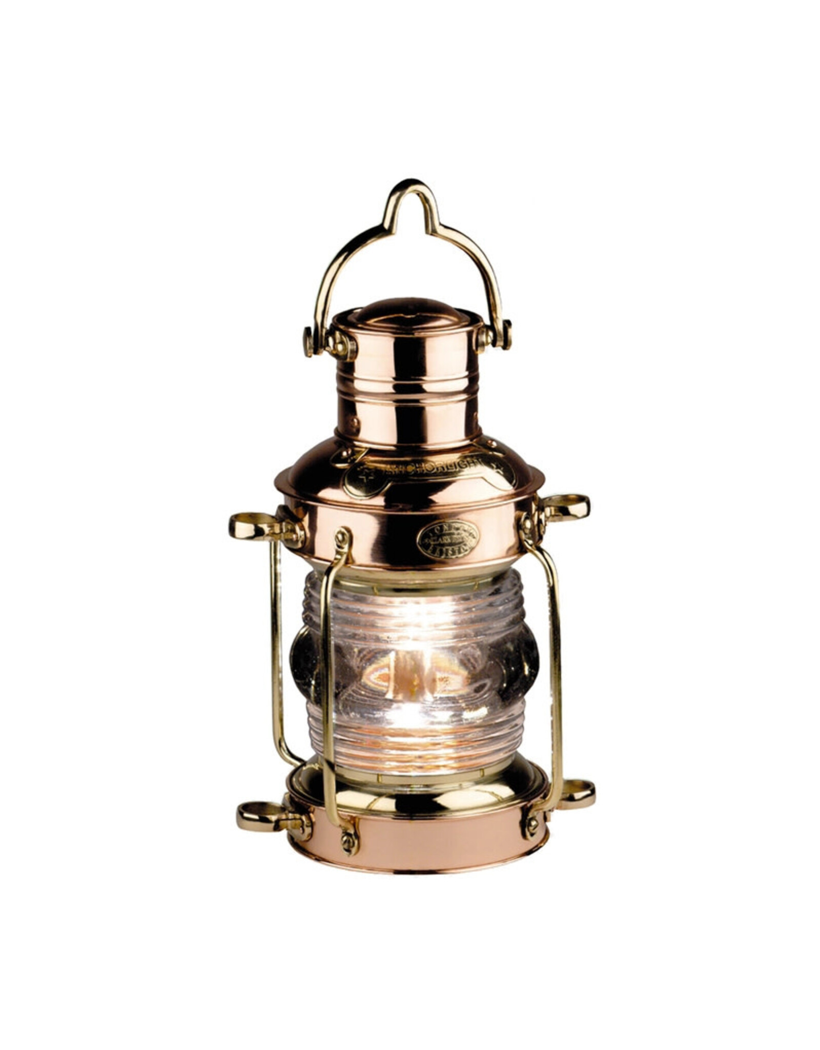 Authentic Models Anchor Lamp, Brass/Copper