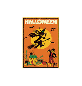 Cavallini Papers & Co. Wrap Halloween Witch