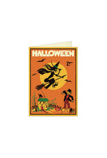 Cavallini Papers & Co. Halloween Witch Greeting