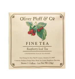 Oliver Pluff & Co. Raspberry Iced Tea - 1 Gallon Package