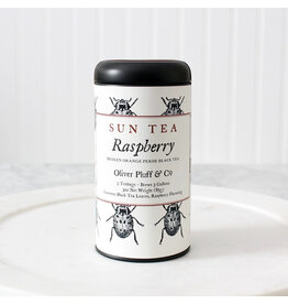 Oliver Pluff & Co. Raspberry Sun Tea - 3 Teabags in Tin