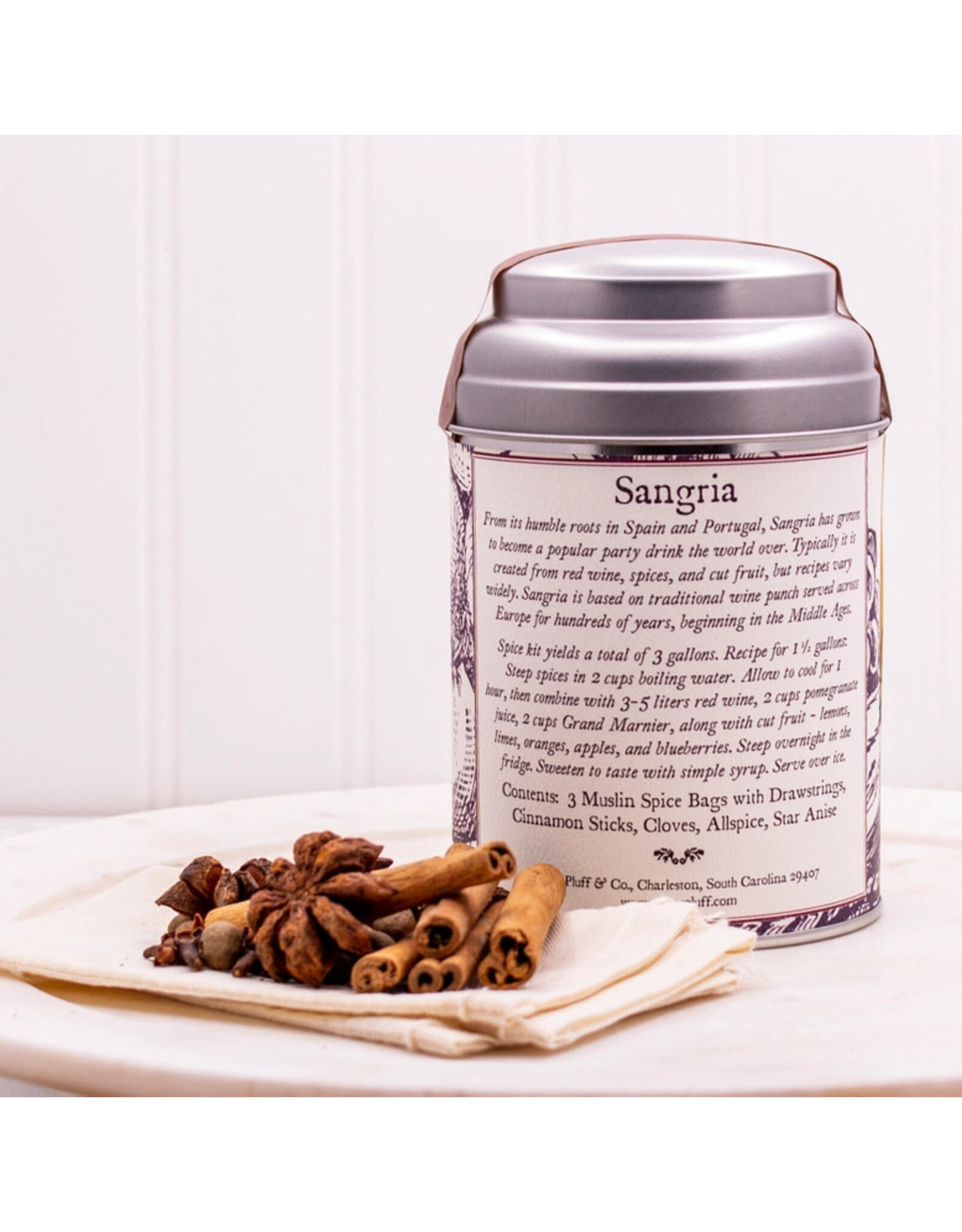 Oliver Pluff & Co. Sangria Spice Blend Kit