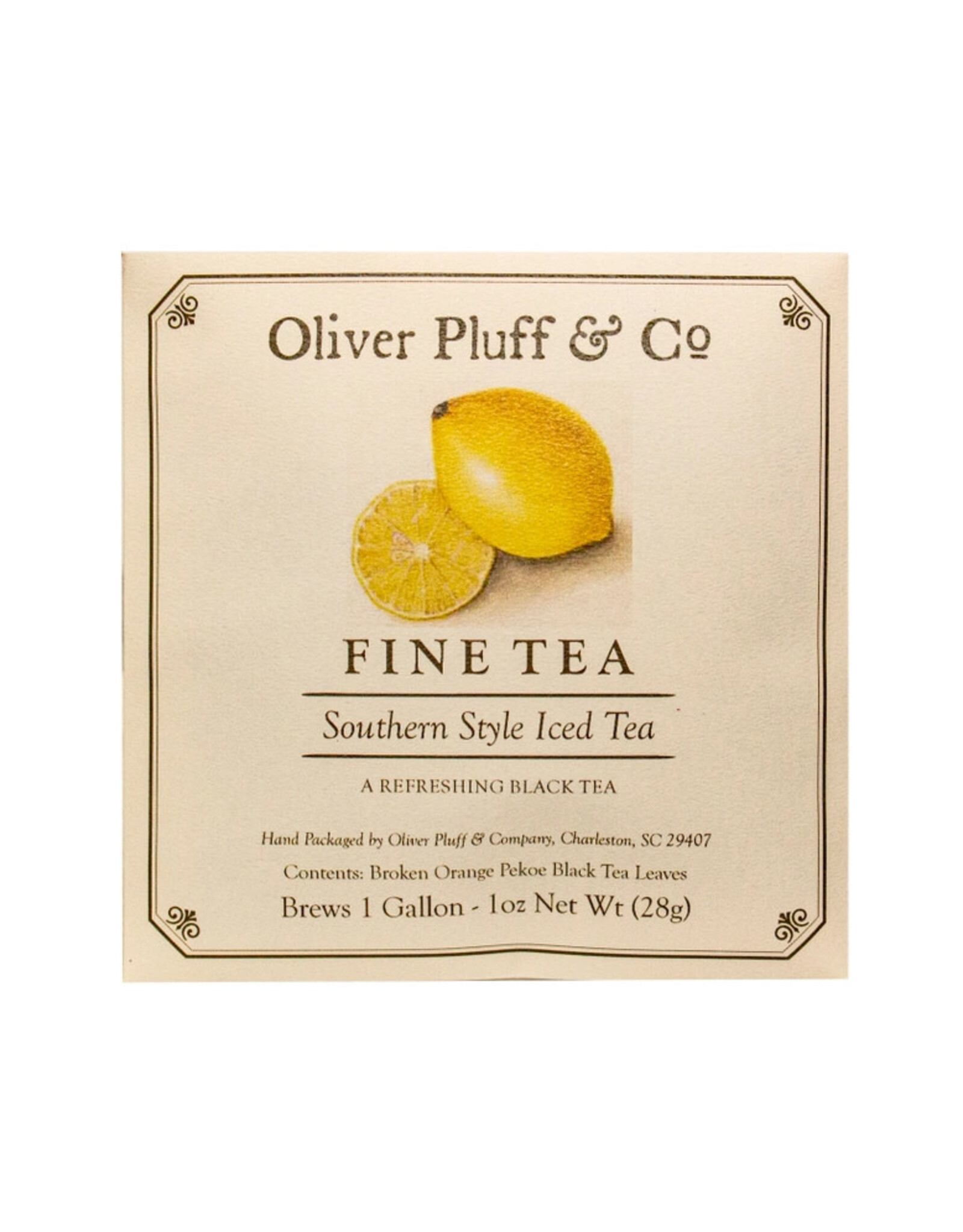Oliver Pluff & Co. Southern Style Iced Tea - 1 Gallon Package