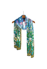 RainCaper Tiffany Field of Lilies Sheer Scarf