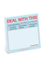 Knock Knock Deal with This Sticky Note (Pastel Version)
