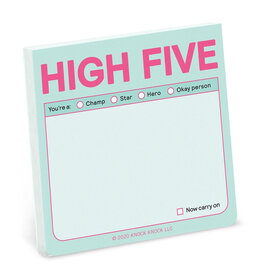 Knock Knock High Five Sticky Notes (Pastel Version)