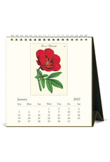 Cavallini Papers & Co. 2025 Desk Calendar Botanica