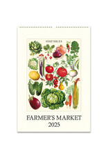 Cavallini Papers & Co. 2025 Wall Calendar Farmer's Market