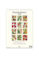 Cavallini Papers & Co. 2025 Wall Calendar Farmer's Market