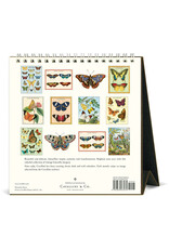 Cavallini Papers & Co. 2025 Desk Calendar Papillons