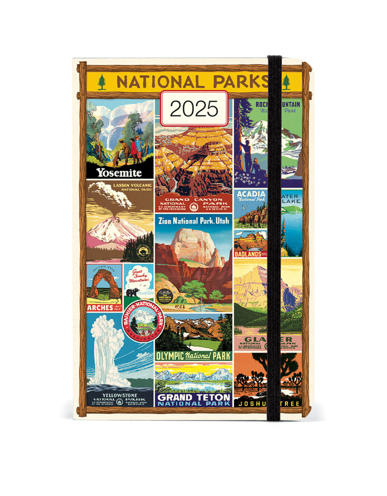 Cavallini Papers & Co. 2025 Weekly Planner National Parks