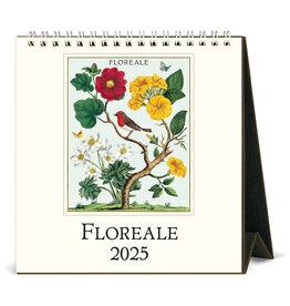 Cavallini Papers & Co. 2025 Desk Calendar Floreale