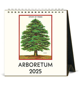 Cavallini Papers & Co. 2025 Desk Calendar Arboretum