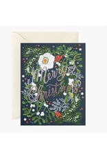 Botanica Paper Co. Christmas Wreath A2 Greeting Card