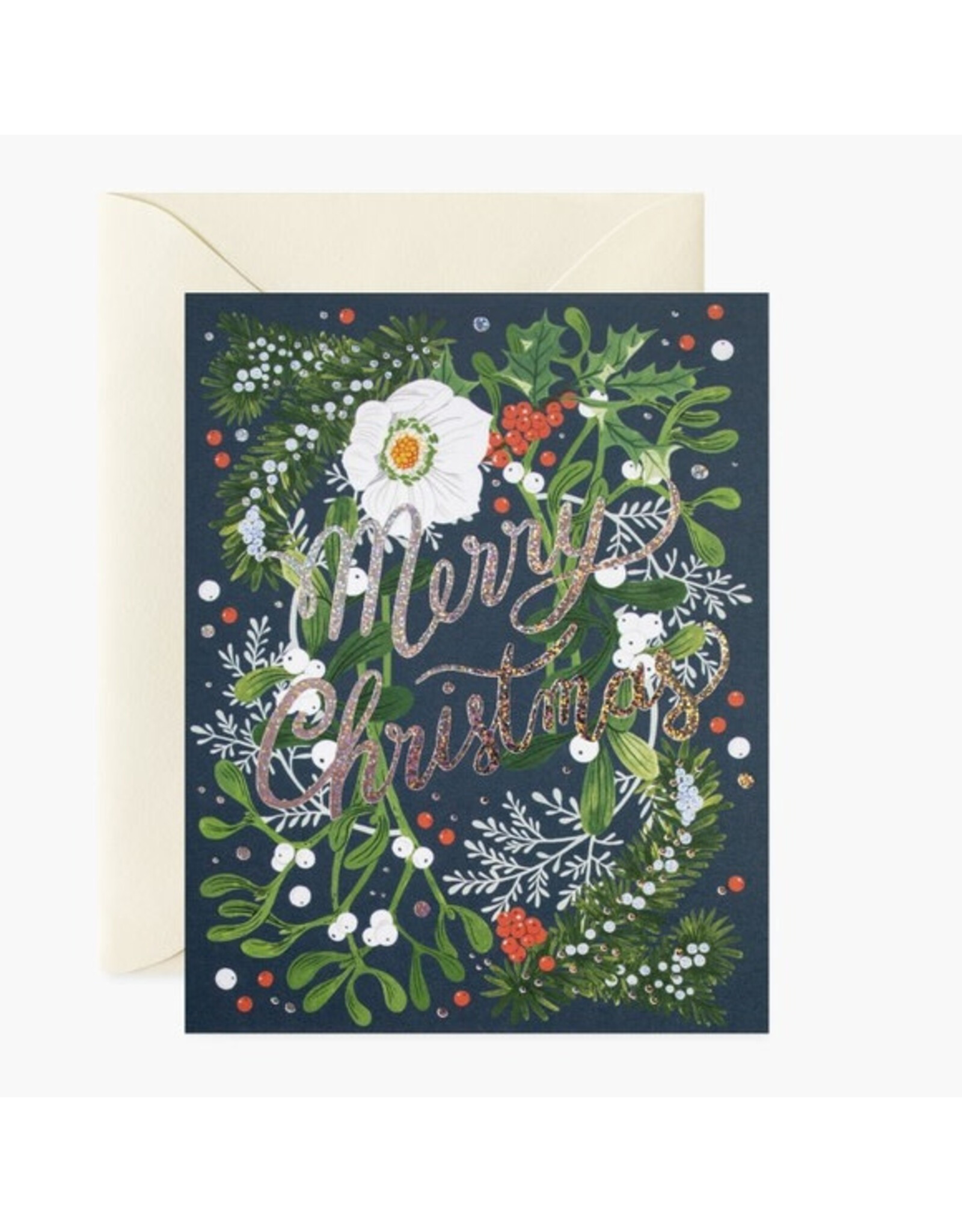 Botanica Paper Co. Christmas Wreath A2 Greeting Card