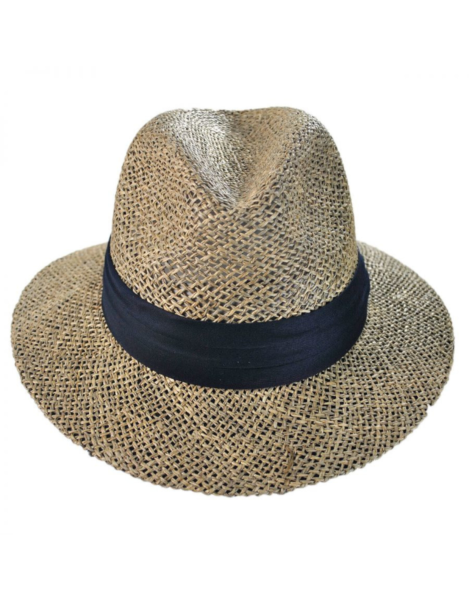 Jaxon Hats, Inc. Md/L Seagrass Straw Safari Fedora Hat