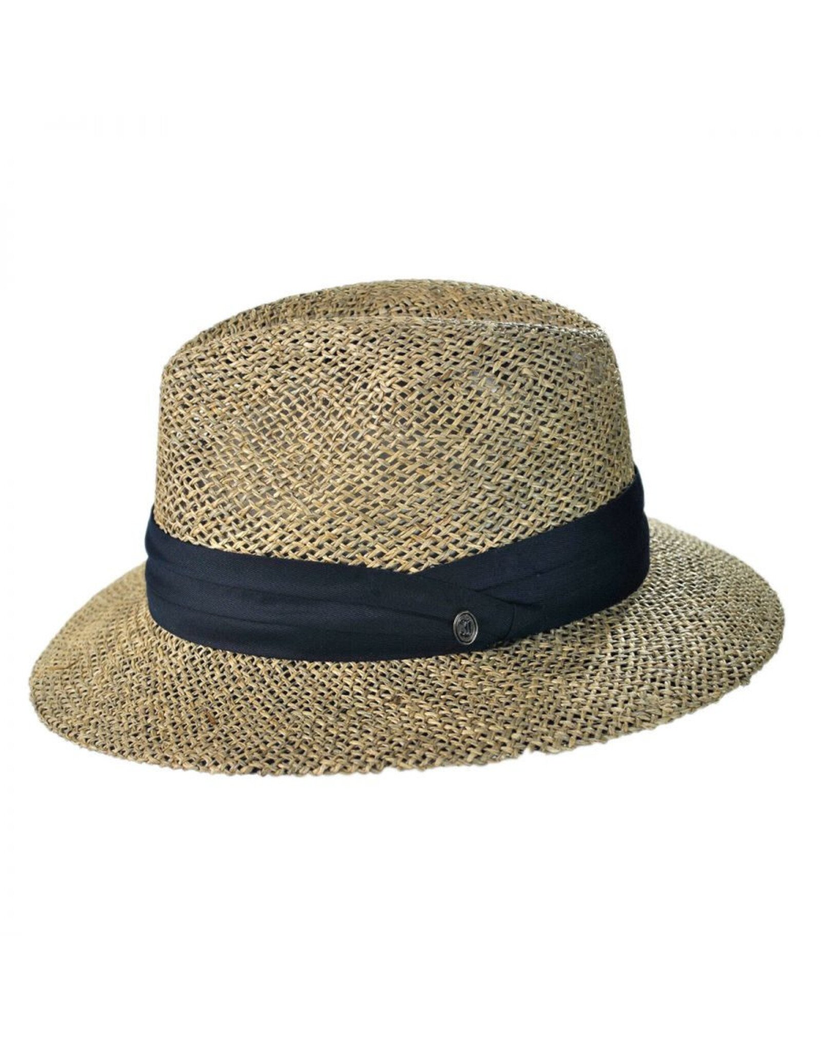 Jaxon Hats, Inc. Md/L Seagrass Straw Safari Fedora Hat