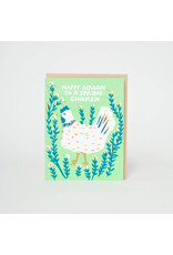 Egg Press Spring Chicken A2 Notecard