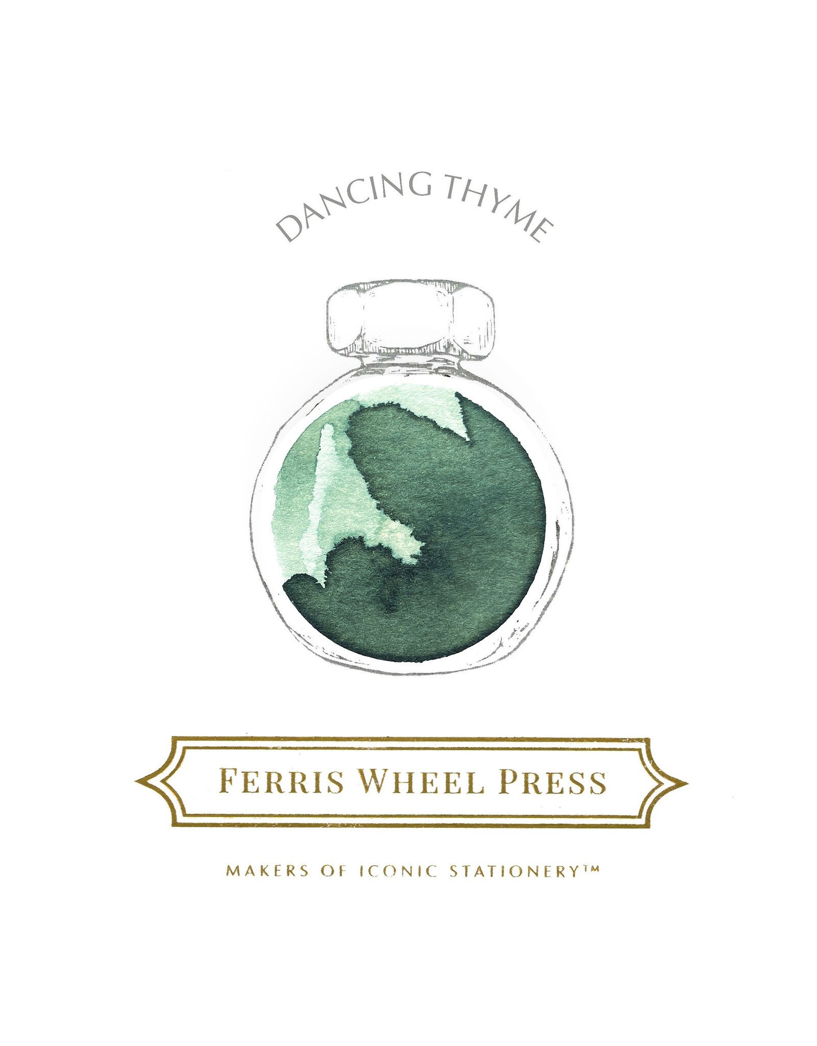 Ferris Wheel Press 38ml Dancing Thyme Ink Bottle