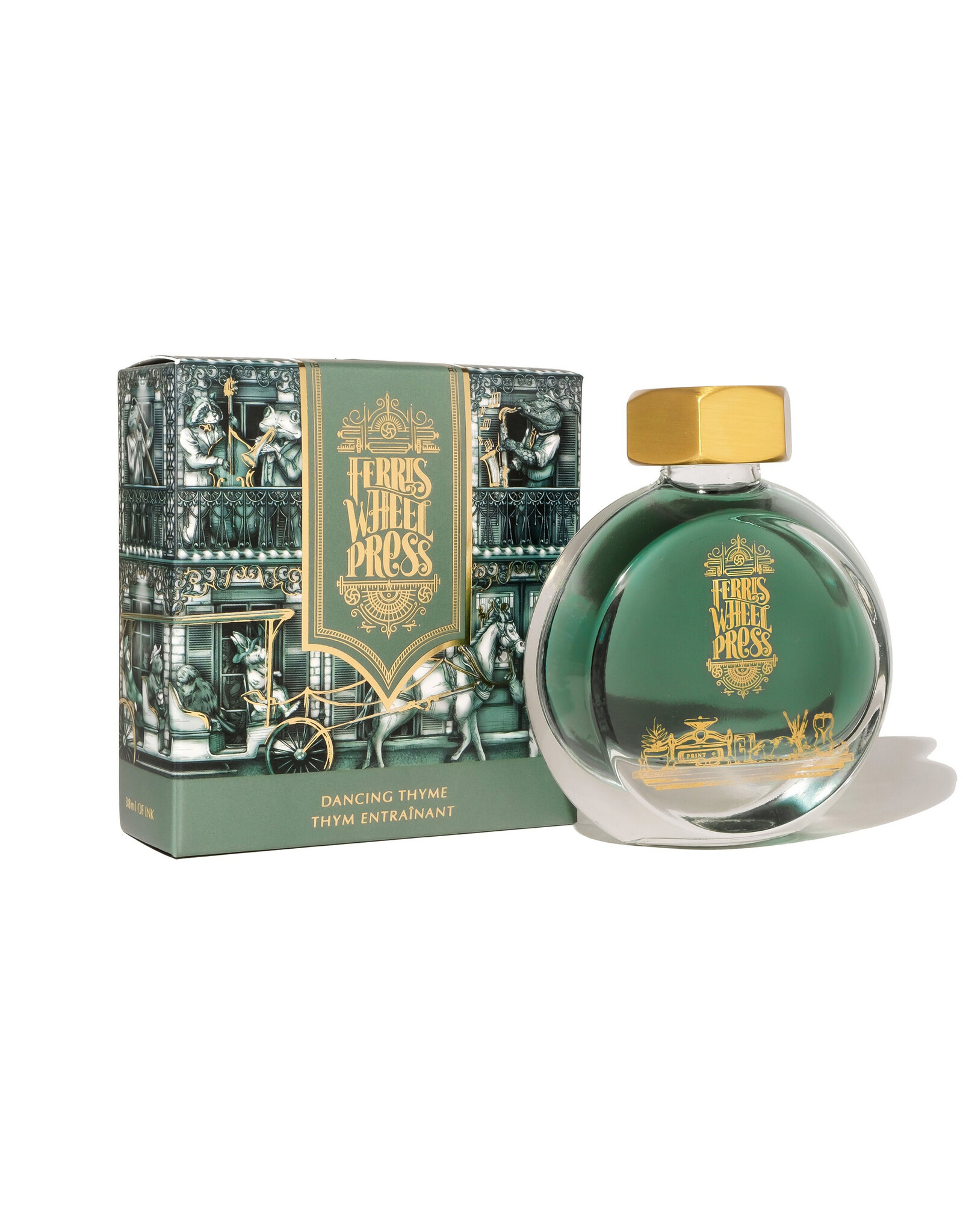 Ferris Wheel Press 38ml Dancing Thyme Ink Bottle