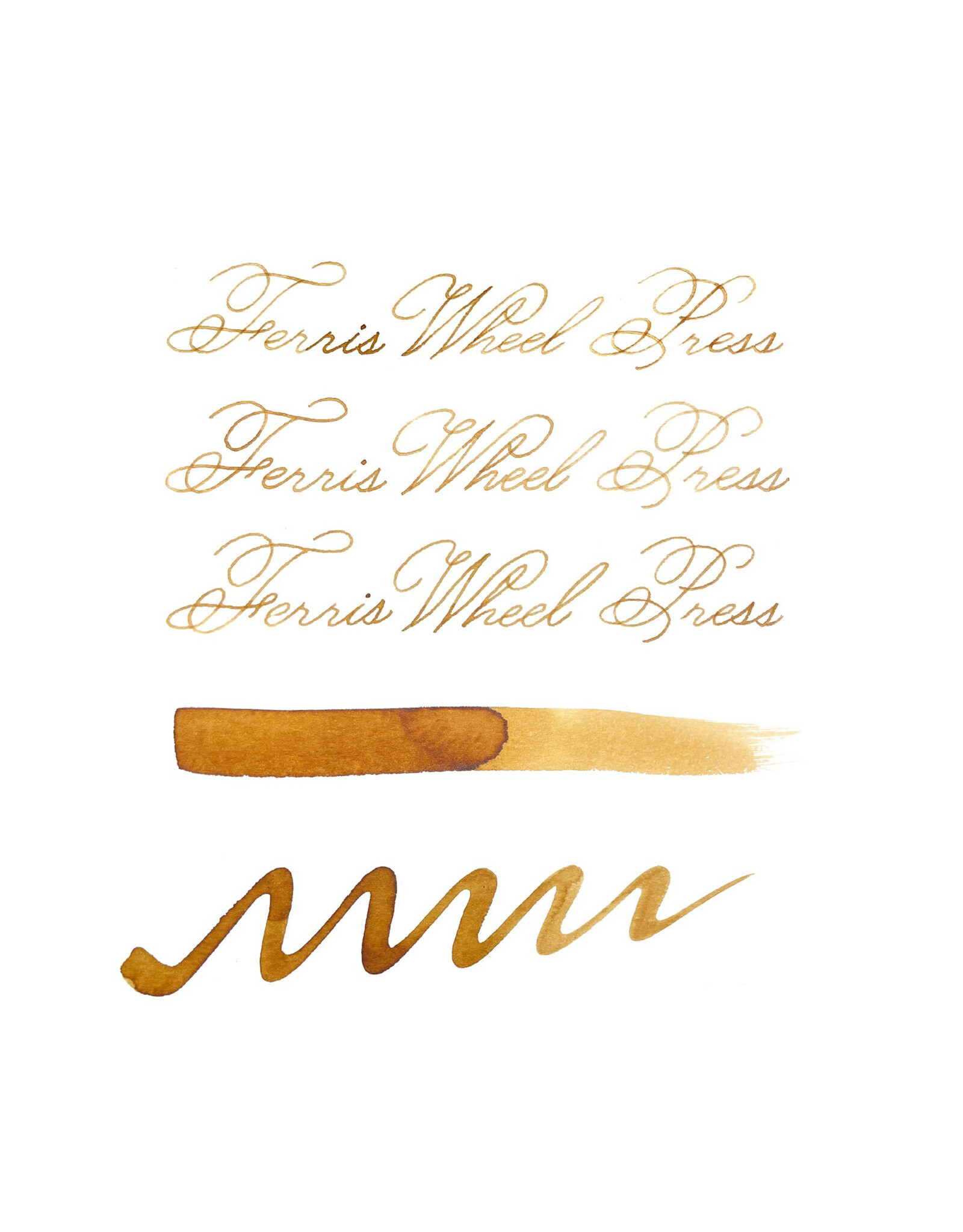 Ferris Wheel Press 38ml Russet Typecase Ink Bottle