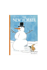 The New Yorker Snowman & Bunny Christmas Notecard