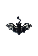 Ornaments 4 Orphans Bat Embroidered Wool Halloween Ornament